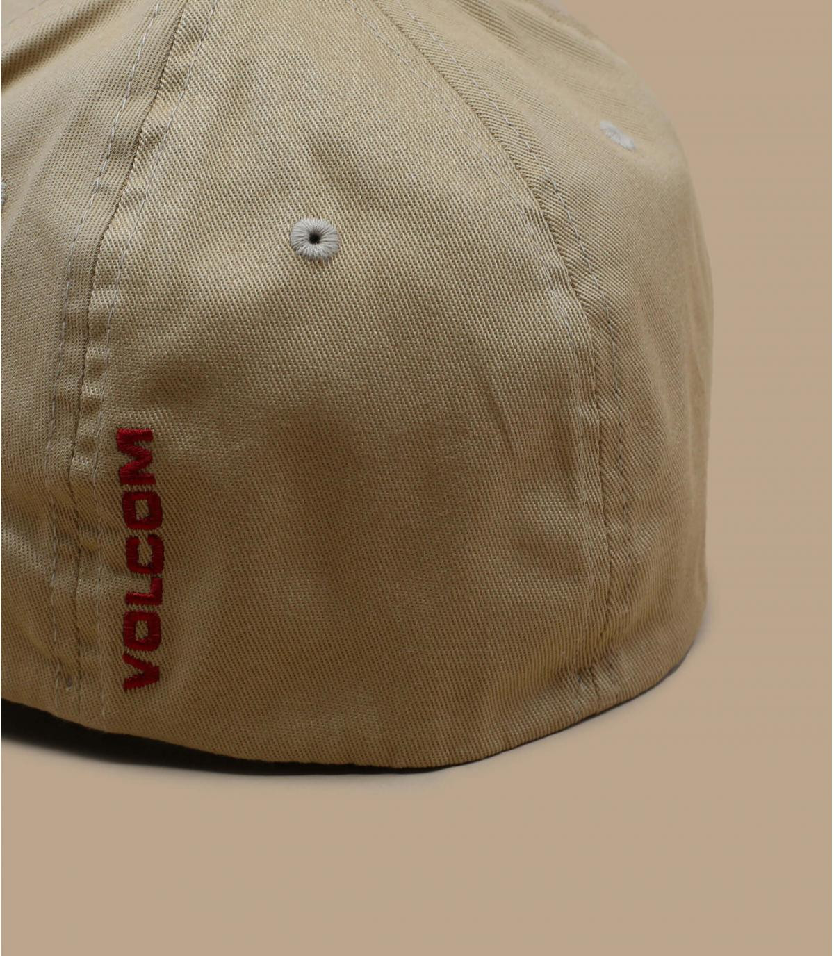 Volcom beige burgundy Volcom cap